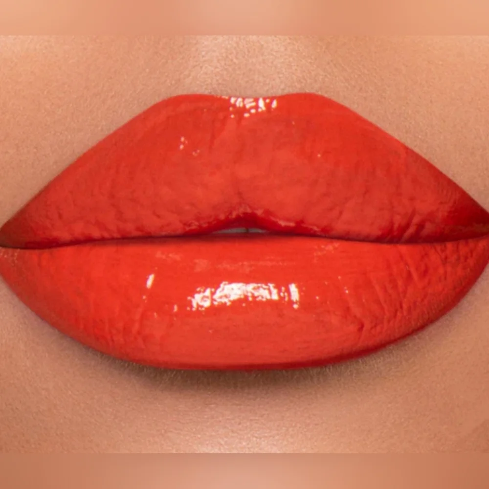 Jeffree Star Supreme Gloss Everybody Knows Lip Gloss Neon Orange Red NIB